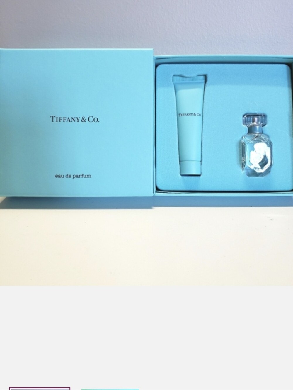 Tiffany & Company Lotion And Perfume Set In Box